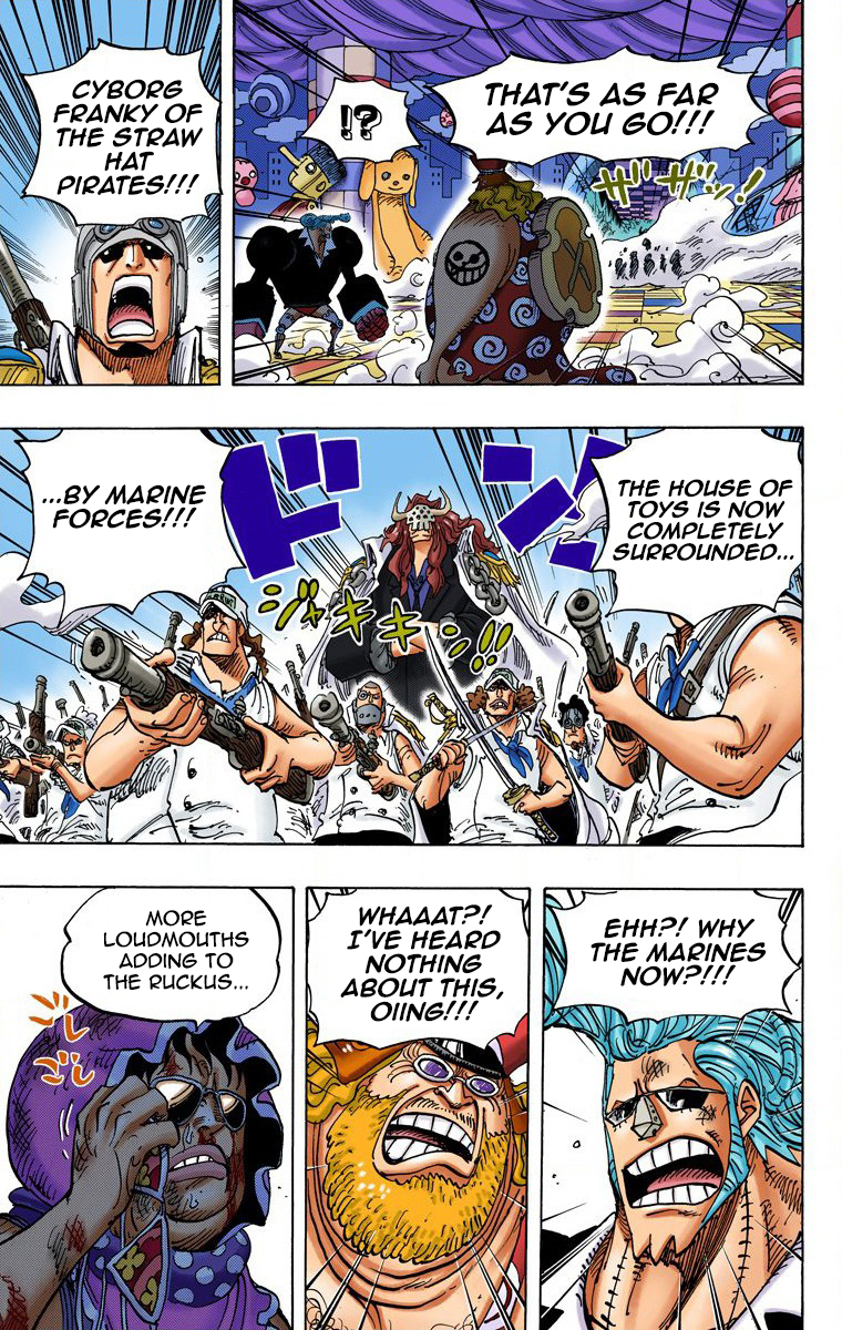 One Piece - Digital Colored Comics Chapter 735 14